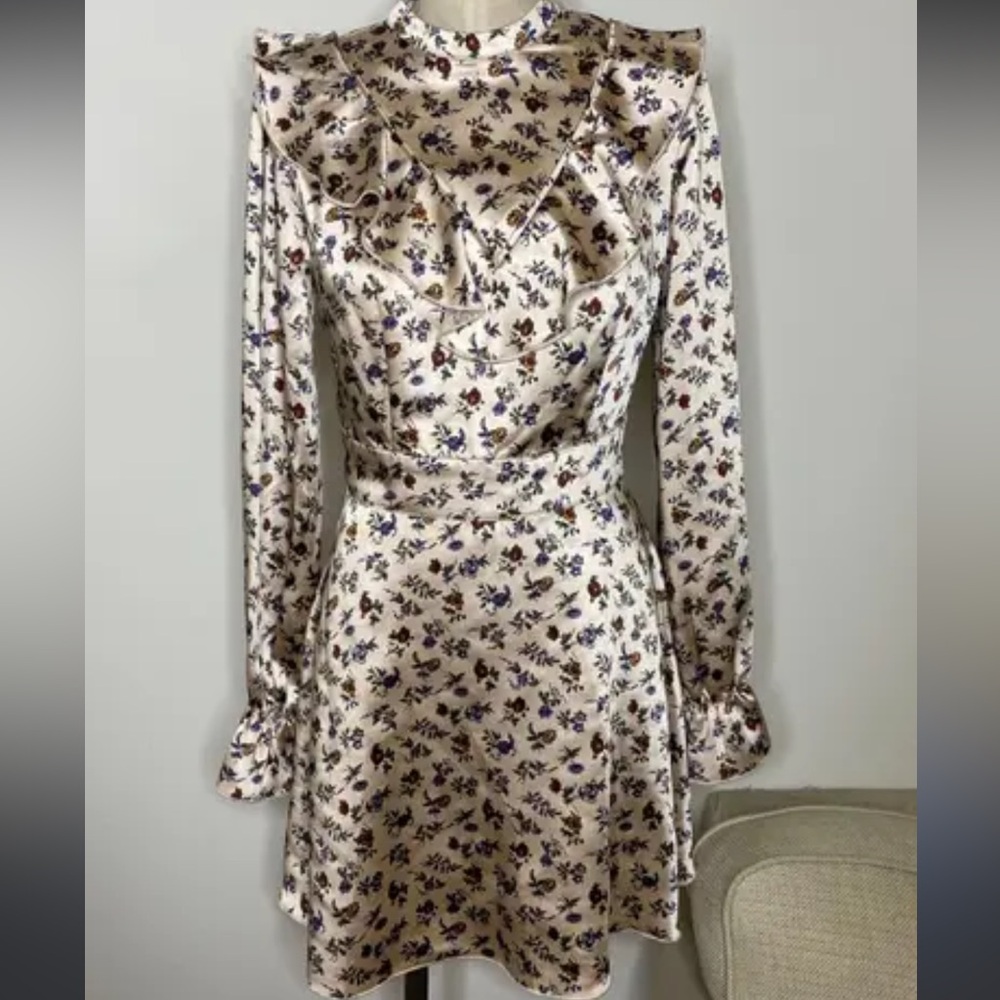 Urban Outfitters x Laura Ashley Candy Longsleeve Dress